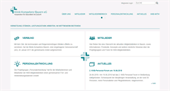 Desktop Screenshot of klinik-kompetenz-bayern.de