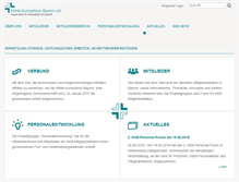 Tablet Screenshot of klinik-kompetenz-bayern.de